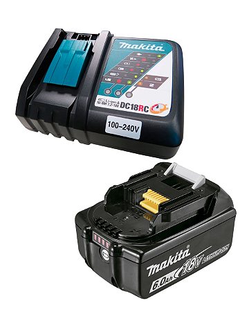 Motosserra 300mm Duc307z + Carregador E Bateria 6ah - Makita