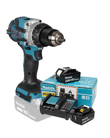 Parafusadeira Makita Dhp489+bateria E Carregador
