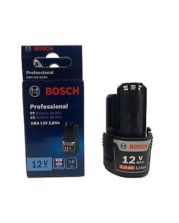 Bateria De Íons De Lítio 2,0ah 12v Gba Bosch