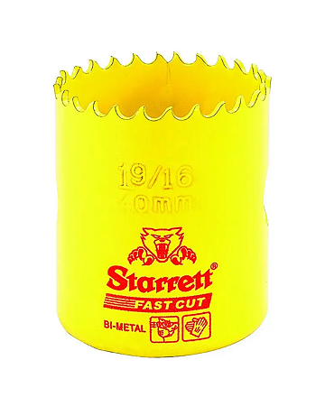 Serra Copo Bi-metal 1.9/16'' 40mm - Starrett Fch0196-g