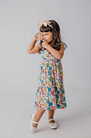 Vestido Mídi Doguinhos