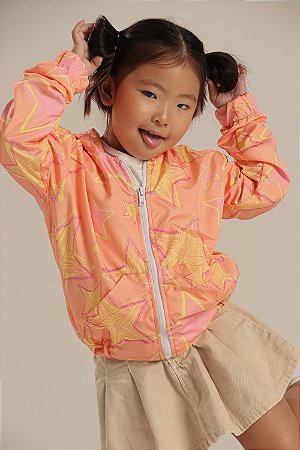 Corta Vento Estrela Salmão