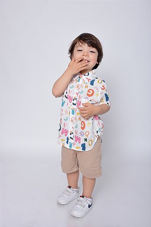 Camisa Alfabeto