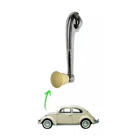 Manivela Vidro Bege Para Fusca > 1970