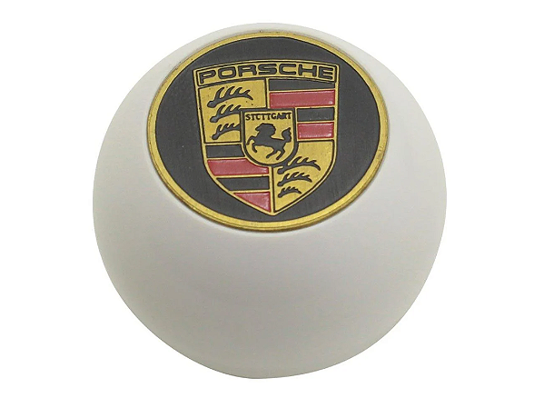 Manopla Porsche Branca