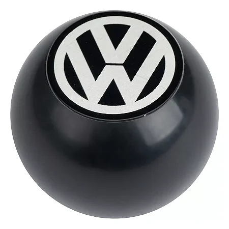 Manopla Logo VW Preta