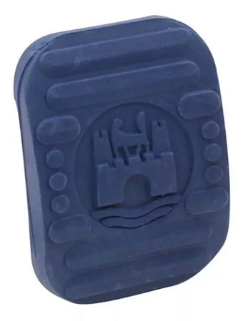 Capas Pedal Premium Logo Wolfsburg Azul Fusca >78