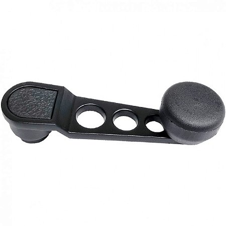 Manivela Reguladora Vidro Esportiva All Black Fusca