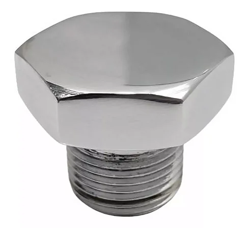 Parafuso Virabrequim Cromado Polia Fusca Brasilia Kombi