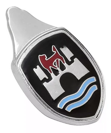 Emblema Brasão Capô Fusca Wolfsburg Raposa Mexicano Preto
