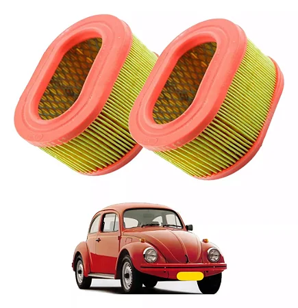 Filtro Ar  Oval Fusca Itamar