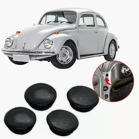 Tampa Pino Dobradiça Porta Plastico Fusca Todos