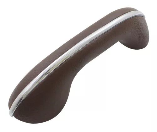 Puxador/Descanço Braço Porta Fusca Marrom 62>73 plastico