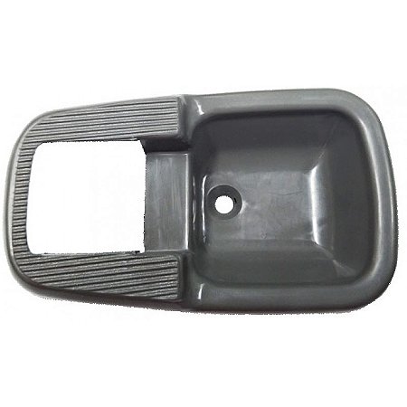 Moldura Maçaneta Interna Porta Cinza Vw Fusca