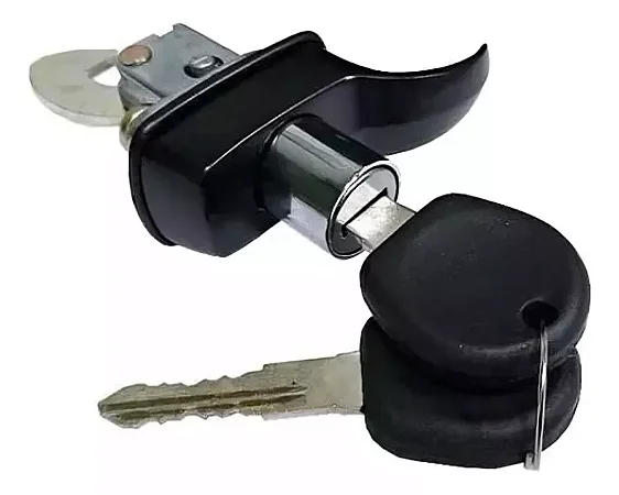 Maçaneta Fechadura Tampa Traseira Motor Fusca Kombi Preto