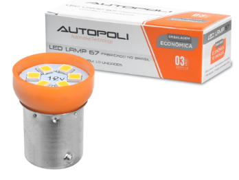 Lampada Led Ambar 12V 1 Polo Pinos Encontrados