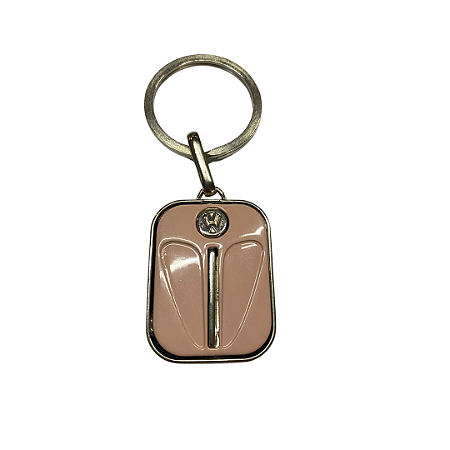 Chaveiro Frente Fusca Rosa