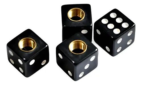 Bico Tampa Valvula Roda Dado Preto