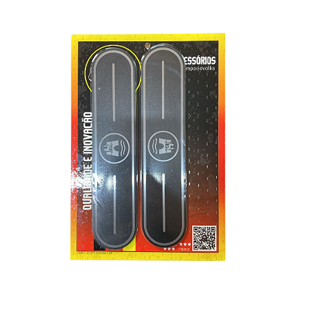 Par frontal kombi Inox Wolfsburg All Black