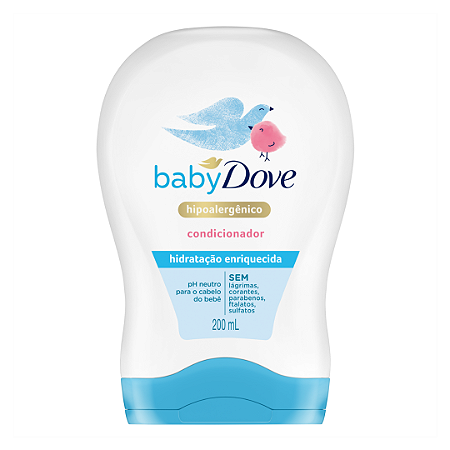 Condicionador Hidratação Enriquecida Dove Baby 200ml