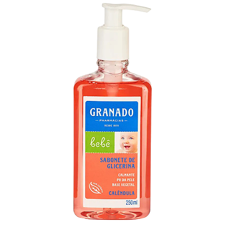 Sabonete Líquido de Glicerina Bebê Calêndula Granado 250ml