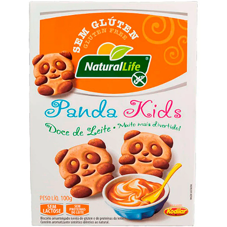 Panda Kids Doce de Leite Sem Glúten e Sem Lactose 100g - Natural Life