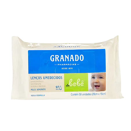 Lenços Umedecidos Bebê Peles Sensíveis - Granado