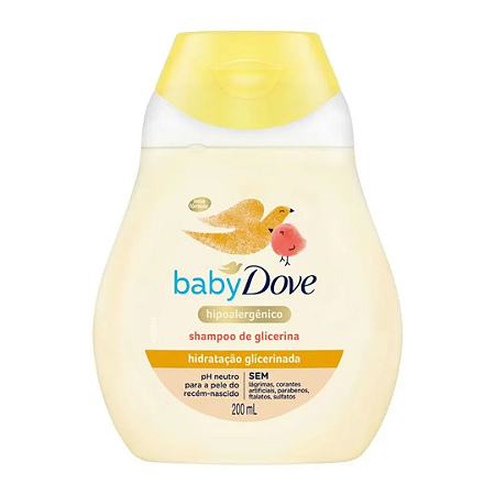 Shampoo Dove Baby Hidratação Glicerinada - 200ml