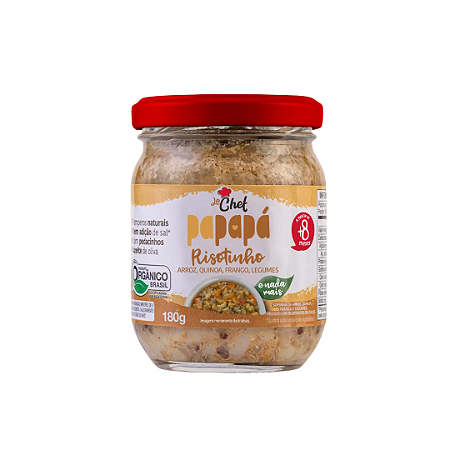 Risotinho La Chef Orgânica Papapa - 180g