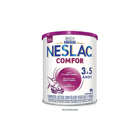 Composto Lácteo Neslac 3+ Comfor - 800g