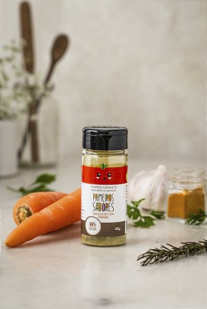 Tempero para Introdução Alimentar com Cenoura - Terra Amor 40g