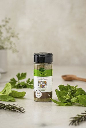 Tempero para Introdução Alimentar com Espinafre - Terra Amor 40g