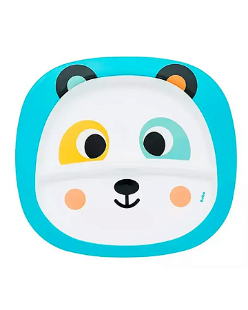 Pratinho Buba com Divisórias Zoo Panda
