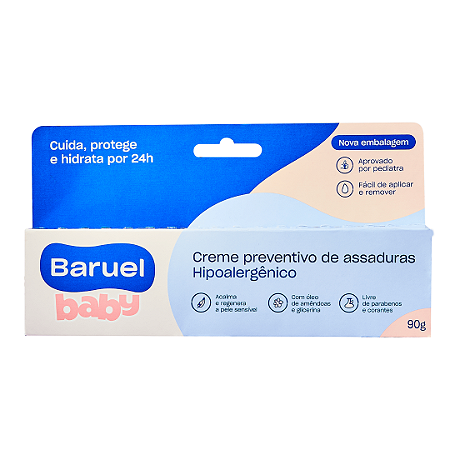 Creme de Assadura 90g - Baruel Baby