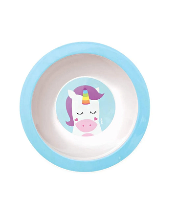 Pratinho Bowl Animal Fun Unicórnio - Buba