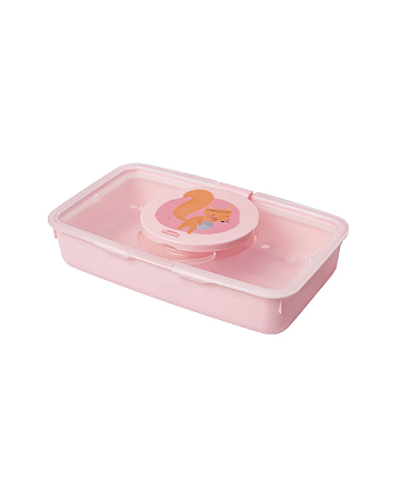 Porta Lenço Umedecido Bichinhos Petit - Plasútil
