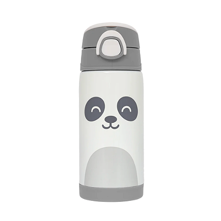 Copo Térmico com Canudo Gumy Off White - Buba