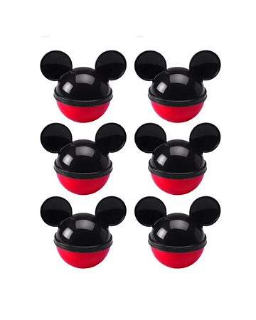 Mini Porta Mix Mickey Mouse c/ 6 unidades - Plasútil