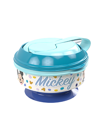 Porta Papinha com Amassador Mickey Baby - Plasútil