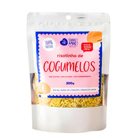 Risoto Cogumelo Terra e Amor - 200g