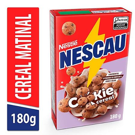 Nescau Cookie Cereal Matinal 180g - Nestlé