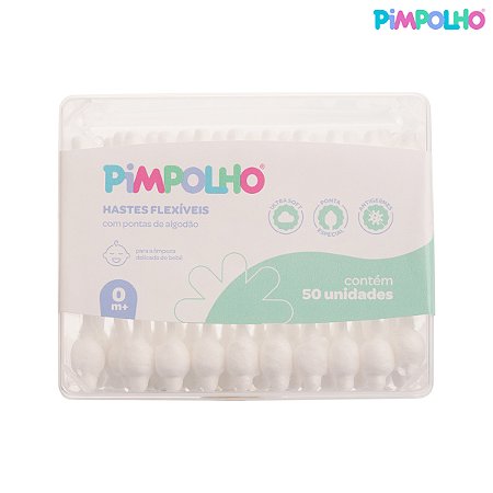 Hastes Flexíveis c/ 50 unidades - Pimpolho
