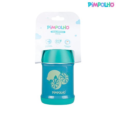 Pote Térmico Limão 450ml - Pimpolho
