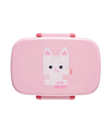 Bento Box Infantil Gatinha 900ml - Kouii