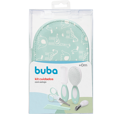 Kit Cuidados com Estojo Verde- Buba