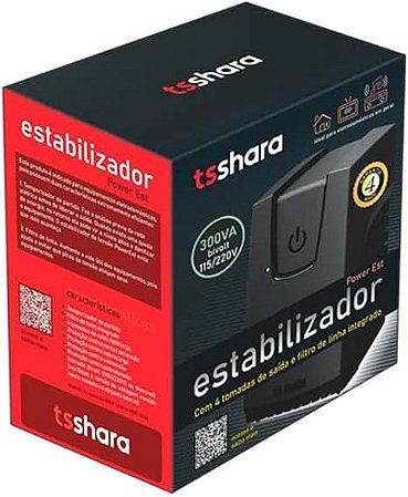 Estabilizador 300w Bivolt 115/220v