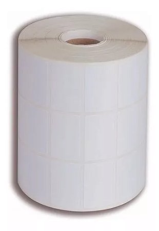 Rolo de etiqueta tripla 33X21MM 4000MM