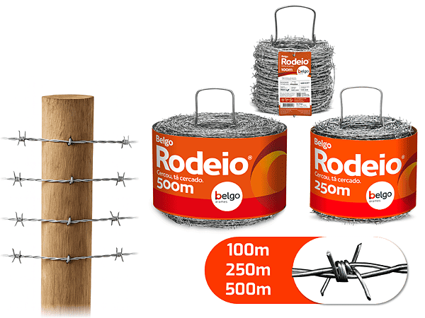 Arame Farpado Galvanizado