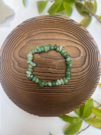 Pulseira de Quartzo Verde - Saúde e Conexão com a Natureza