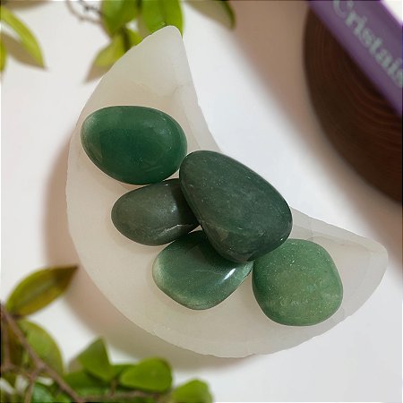 Quartzo Verde Rolado – Saúde e Conexão com a Natureza